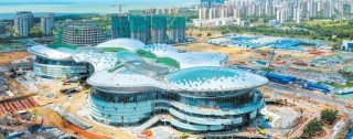 包含海口国际免税城周边9条市政道路通车的词条