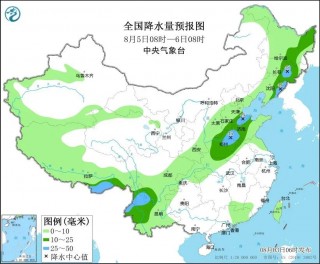 未来三天国内天气预报（8月3日）
