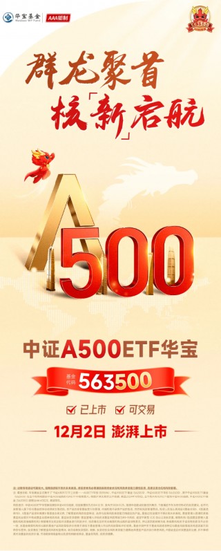 “好运A500”上市开门红！中证A500ETF华宝（563500）盘中冲击1%，实时换手率超24%，高居同类之一！