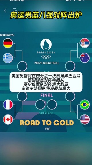 巴黎奥运会男篮比赛时间(巴黎奥运会男篮比赛时间几点)