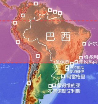 巴西属于哪个洲(巴西属于哪个洲地图)