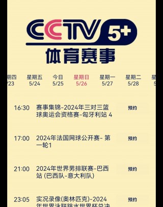 cctv5nba直播时间表(cctv5nba直播最新比赛)