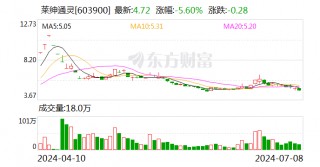 莱绅通灵：股东沈东军拟以协议 *** 方式减持10.61%股份