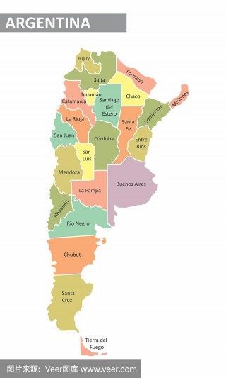 阿根廷地图(阿根廷地图中文版全图)