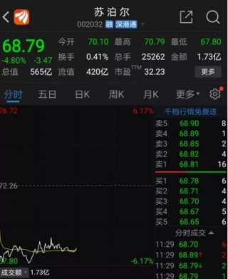 突发！1500亿龙头大跌超16%(550亿龙头突然闪崩4万股民恐慌,究竟发生了什么?)
