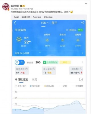 天津滨海机场再次发生飞机延误， *** ：一个小时无飞机落地，系公共安全原因