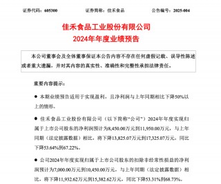 佳禾食品5.5亿重押咖啡 “植脂末之一股”能换道超车吗？净利润大幅缩水 销售费用高涨
