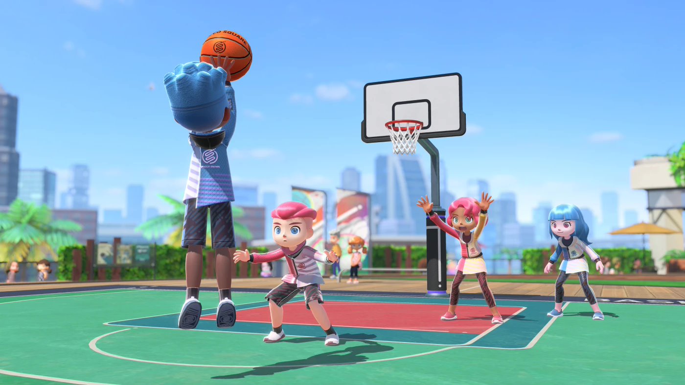 《任天堂 Switch 运动》免费“篮球项目”游戏更新官宣 7 月 10 日上线  第5张