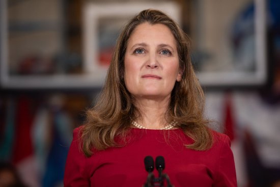 加拿大总理之位有力竞争者Freeland：呼吁被特朗普针对的国家召开峰会  第1张