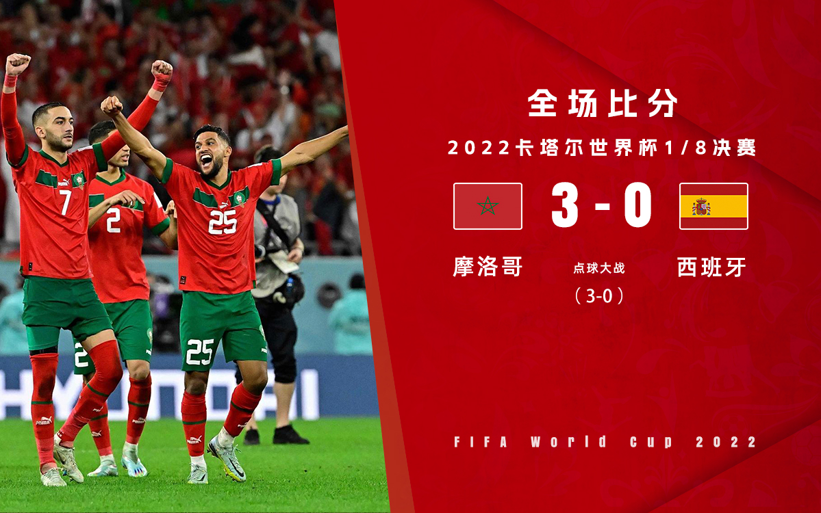 摩洛哥vs葡萄牙(22年世界杯摩洛哥VS葡萄牙)  第1张