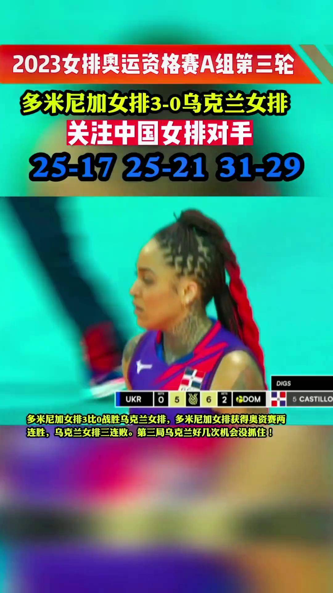 2023女排奥运资格赛(2023女排奥运资格赛中国对加拿大)  第1张