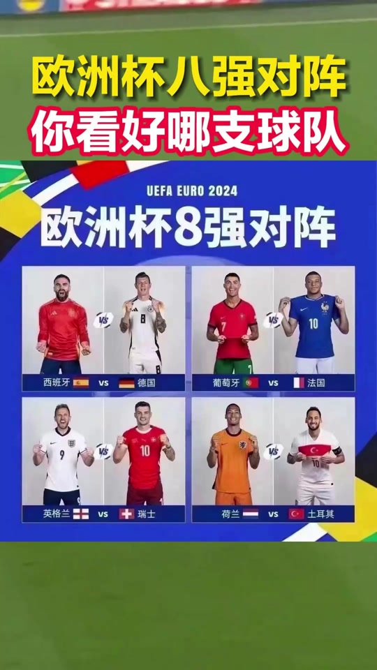 欧洲杯八强对阵图(欧洲杯八强对阵图最新)  第1张